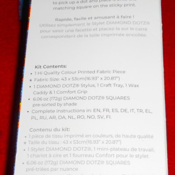 Diamond Dotz: Blue Bay Diamond Facet Art Kit * 20.87" x 16.93" - Picture 4 of 7